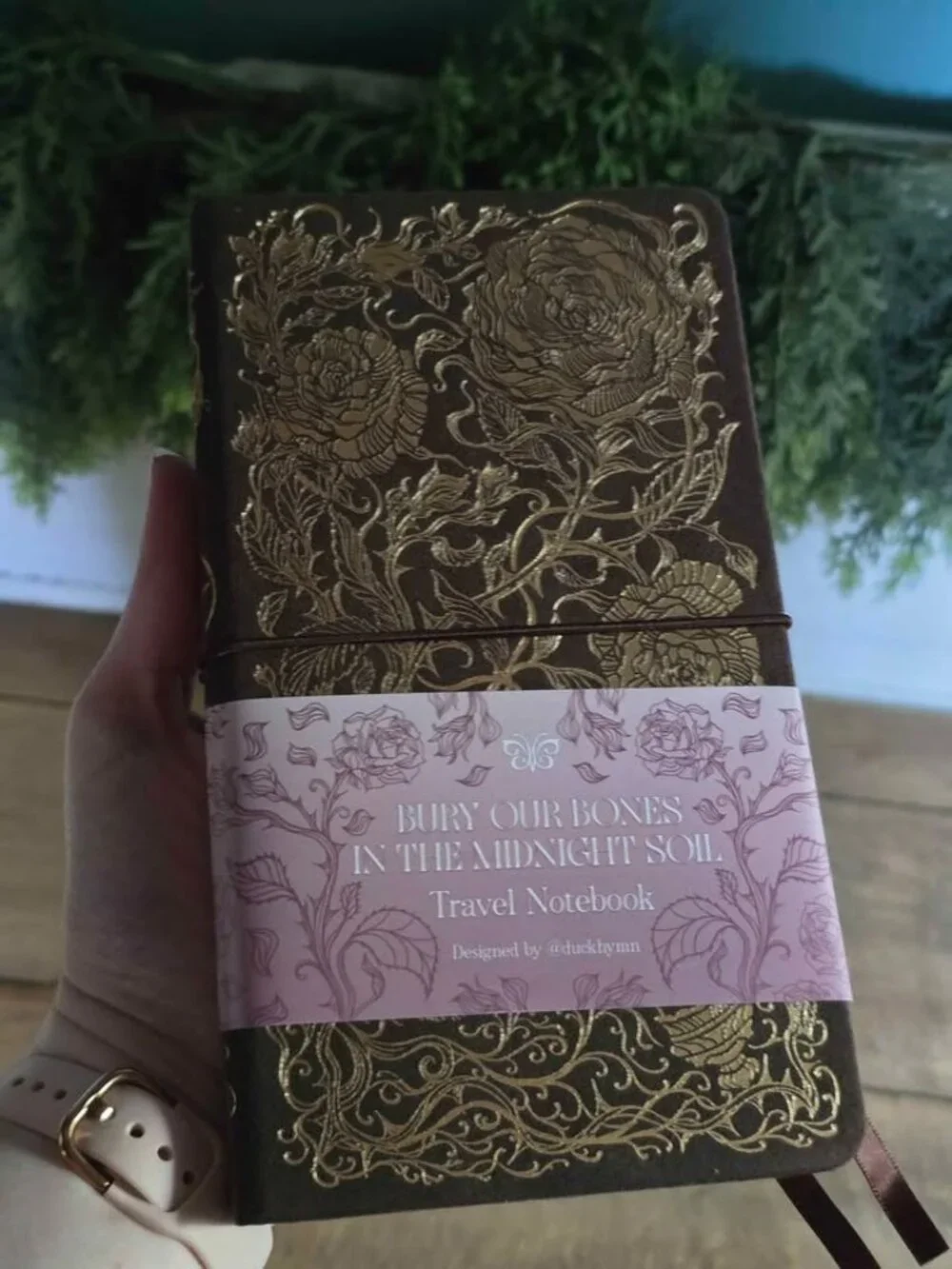 New Fairyloot Bury Our Bones in the Midnight Soil V. E. Schwab Travel Notebook